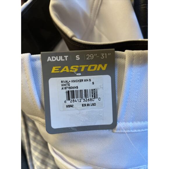 Easton Adult Men's Small 29-31” Rival Plus Knicker Baseball Pants # A167160WHS - Picture 2 of 7